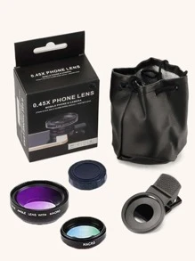 Chimexhy  Lentes 2 en 1 teléfono móvil - Negro - Ver 8