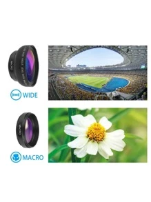 Chimexhy  Lentes 2 en 1 teléfono móvil - Negro - Ver 2