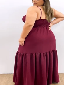 Plus Size Dresses - Redwood - View 2