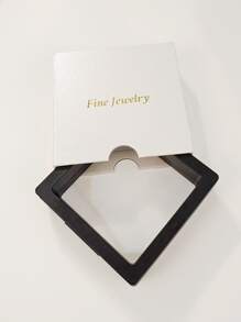 1pc Personalized 925 Sterling Silver Belly Button Ring With Cubic Zirconia - Silver - View 7