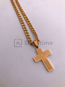 Men's Pendant Necklaces - 金色 - 查看 2