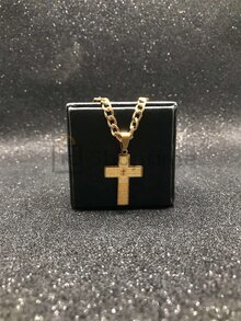 Men's Pendant Necklaces - 金色 - 查看 3