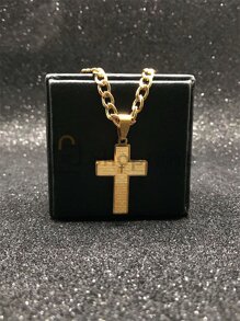Men's Pendant Necklaces - 金色 - 查看 1