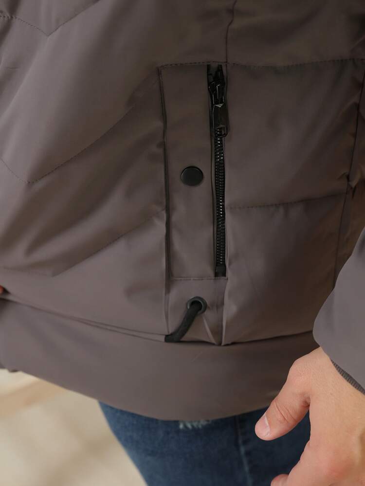 Jaqueta Bobojaco Forrada Premium - Cinza - Visão 9