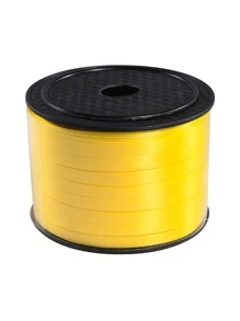 1pc Yellow Ribbon, 100 Yards - Yellow - View 1