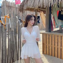 Vestido blanco push-up con aro atlético - Blanco - Ver 2