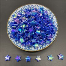 50入組/袋10mm亞克力珠子星形隔片珠子適用於珠寶製作DIY時尚手鍊項鍊配件