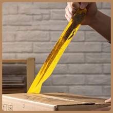 ASAVE 1 件封箱胶带，长度 40 码/100 码，米色胶带，包装胶带，纯色胶带，包装胶带，强力胶带，用于密封盒子和包裹，防尘防动物毛发，适用于办公室、家庭和学校交通，必备用品。 - 黃色 - 查看 4