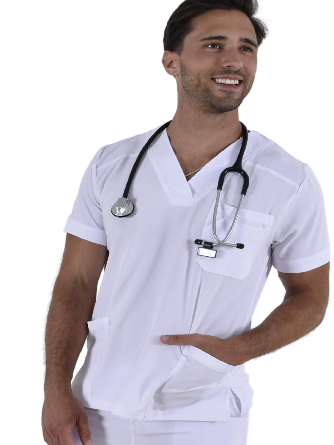 SOULMATE Filipina Medical Surgical Man Boston - 白色 - 查看 1