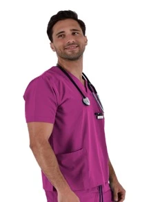 SOULMATE Filipina Medical Surgical Man Boston - Violet Purple - View 3