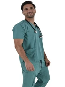 SOULMATE Filipina Médica Quirúrgica Hombre Boston - Verde - Ver 3