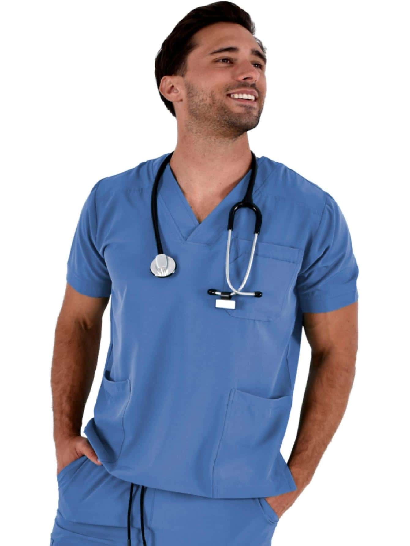 SOULMATE Filipina Medical Surgical Man Boston - Blue - View 1