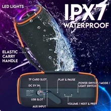 Dolphin Audio DR-60 Diver Sport 30 vatios de potencia continua Audio resistente al agua DR-60 Diver Sport 30 vatios de potencia continua BT - Waterproof (IPX6) - Ver 1