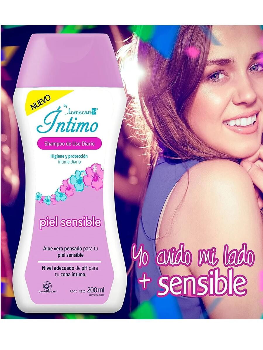 Lomecan V Intimate Shampoo For Sensitive Skin 200ml - Màu tím - Xem 1