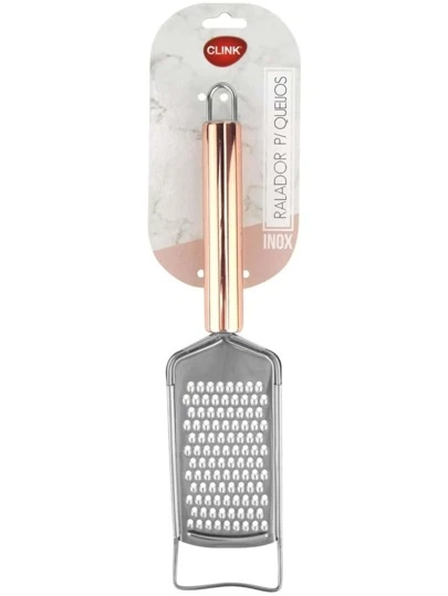 Ralador Fino de Queijo ou Chocolate Com Cabo Rose Gold CK4666