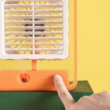 2023 New Portable Water Spray Fan USB Rechargeable Electric Humidifier Table Air Conditioner 4.5W Mini Plastic Battery Fan - Multicolor - View 8