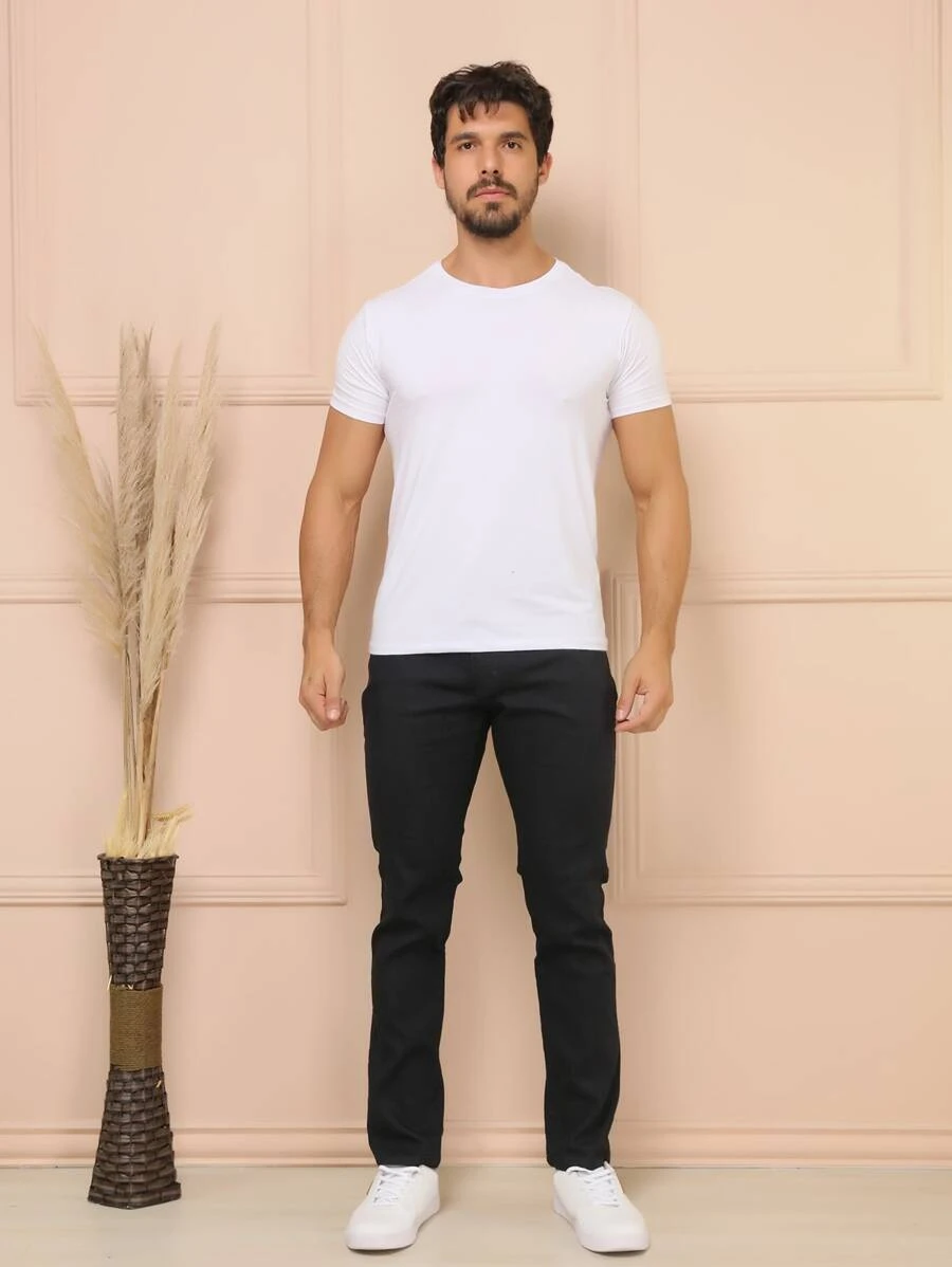 Men Pants - Black - View 1