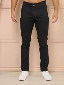 Men Pants - Black - View 2