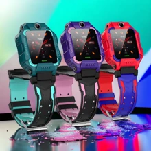 Q19 Waterproof Kids Smart Watch GPS Tracker Touch Screen - Teal Blue - View 3