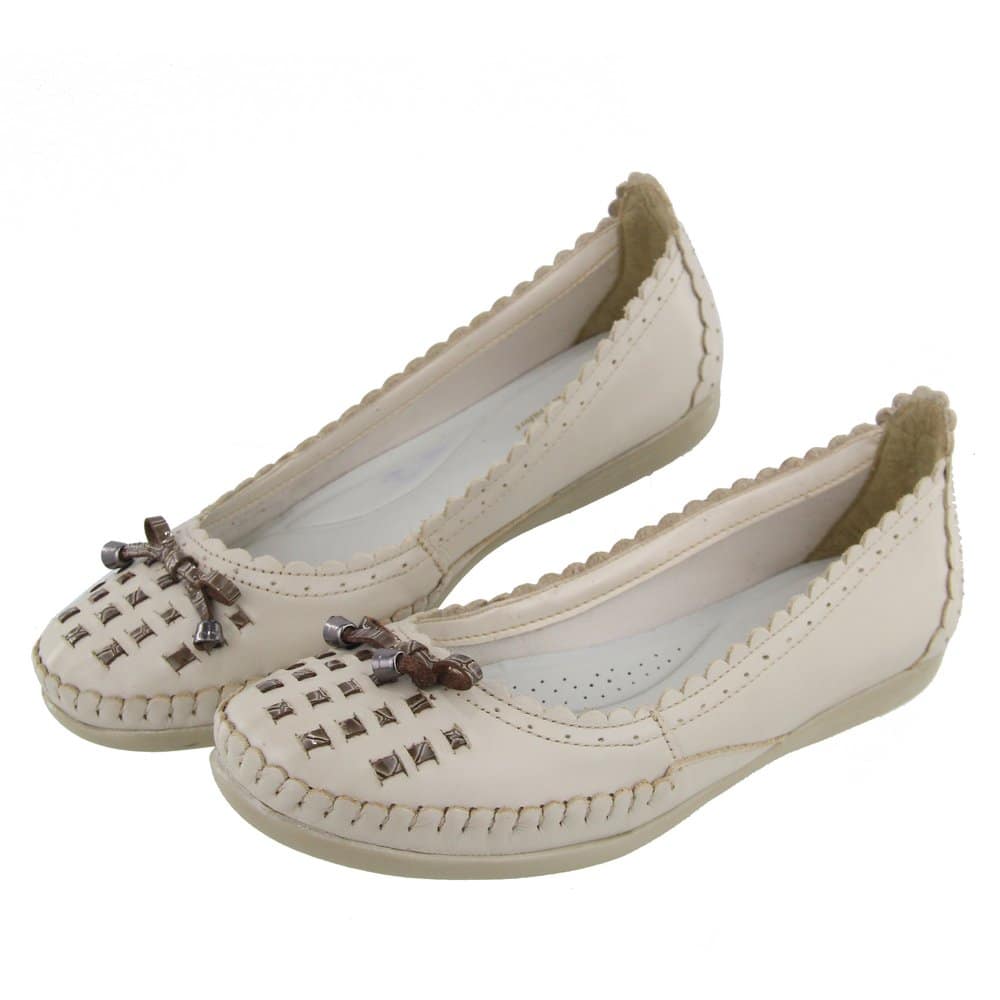 Women Flats - 白色 - 查看 1