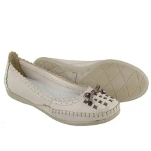 Women Flats - 白色 - 查看 3