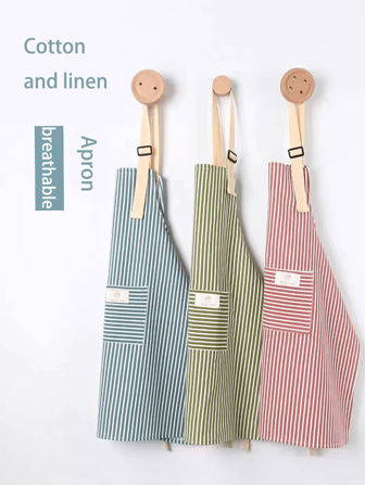 1pc Apron Home Kitchen Special Work Clothes Japanese Style Apron Apron,Kitchen,Bathroom,Home,Household Supplies