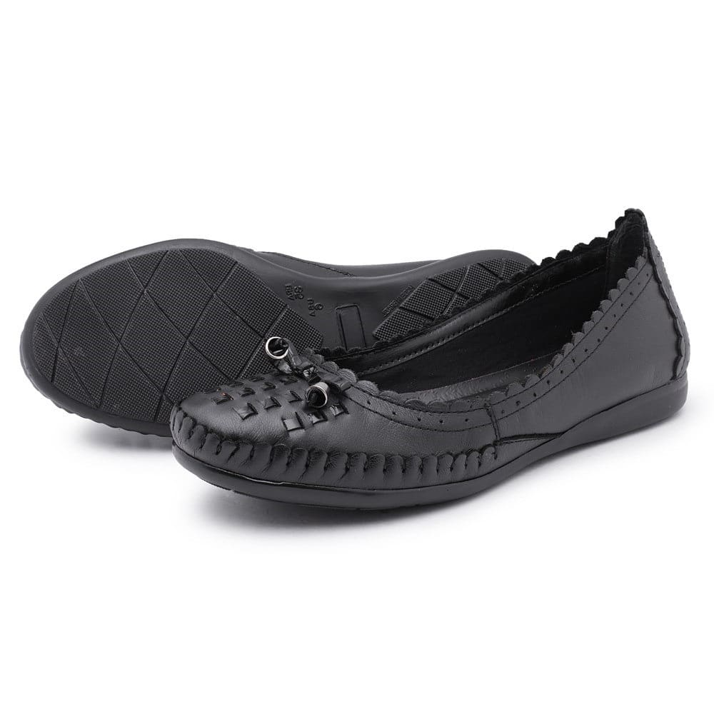 Women Flats - màu đen - Xem 1