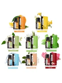 1入組薄荷有香味香薰精油車空氣擴散器加濕器和家庭香薰油筆芯 - 綠色 - 查看 2