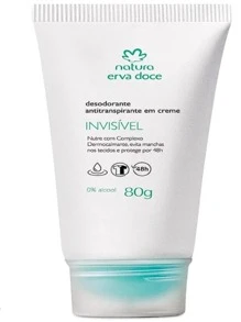 NATURA ERVA DOCE Desodorante en crema 100 % EFICIENTE - Blanco - Ver 1