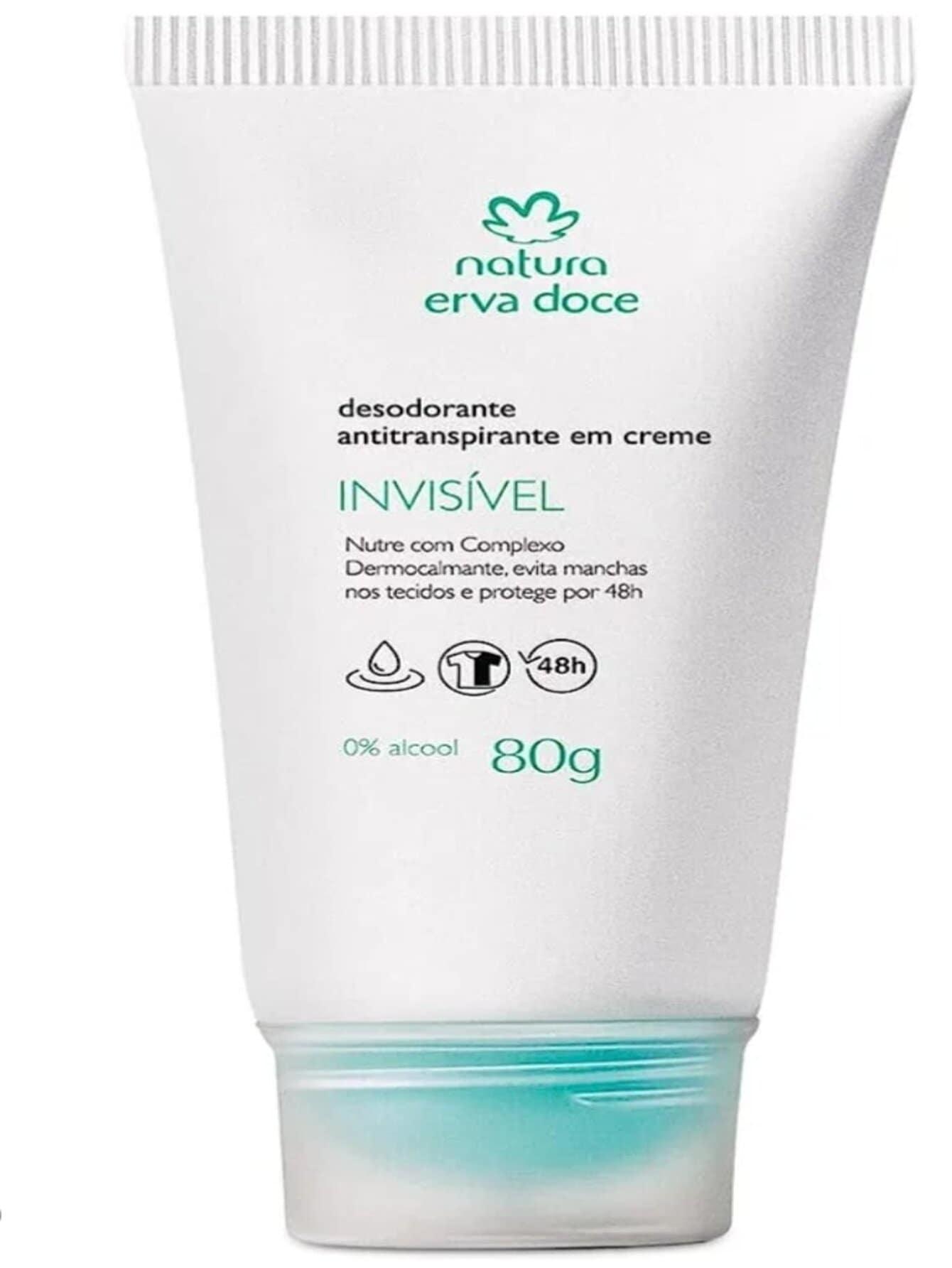 NATURA ERVA DOCE Desodorante en crema 100 % EFICIENTE - Blanco - Ver 1
