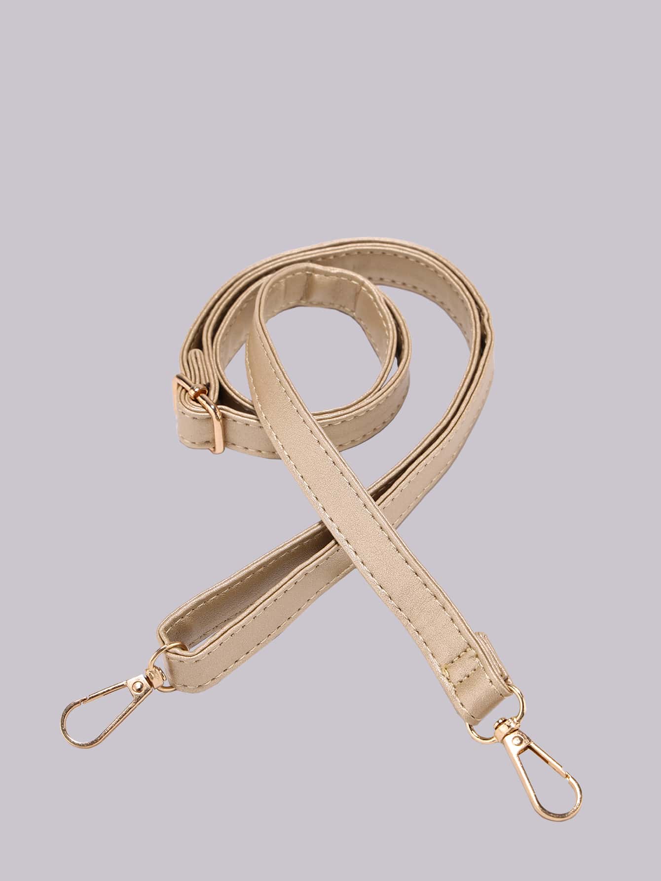 Apricot Color Fashionable And Versatile Replacement Shoulder Strap - Gold - View 1
