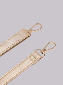 Apricot Color Fashionable And Versatile Replacement Shoulder Strap - Gold - View 5