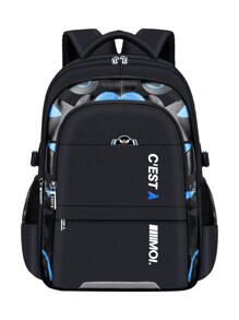 2022 New Arrival Large Capacity Boy's Backpack - Black - View 1