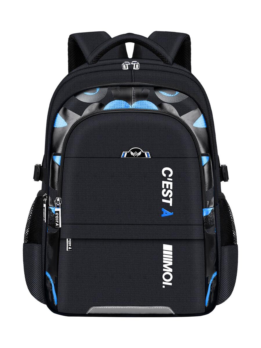 2022 New Arrival Large Capacity Boy's Backpack - Black - View 1