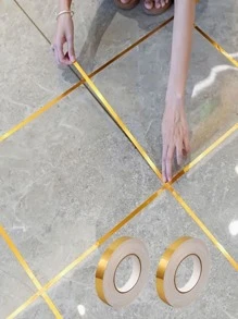 Màu vàng Ngói Gap Hình dán - Vàng - Xem 1