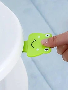 1入組馬桶座套,浴室馬桶蓋開瓶器,衛生座位套手柄 - 白色 - 查看 8