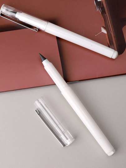 1 Peça Lápis Infinito Apagável Ilimitado De Escrita Eterna Hb Sem Aparar Material Escolar Kawaii Fofo