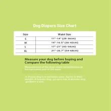 1pc Undersea Whale Pattern Male Dog Diapers - Multicolor - View 2