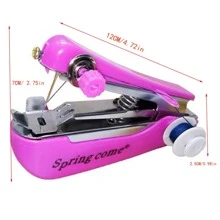 Manual Sewing Machine - Hot Pink - View 4