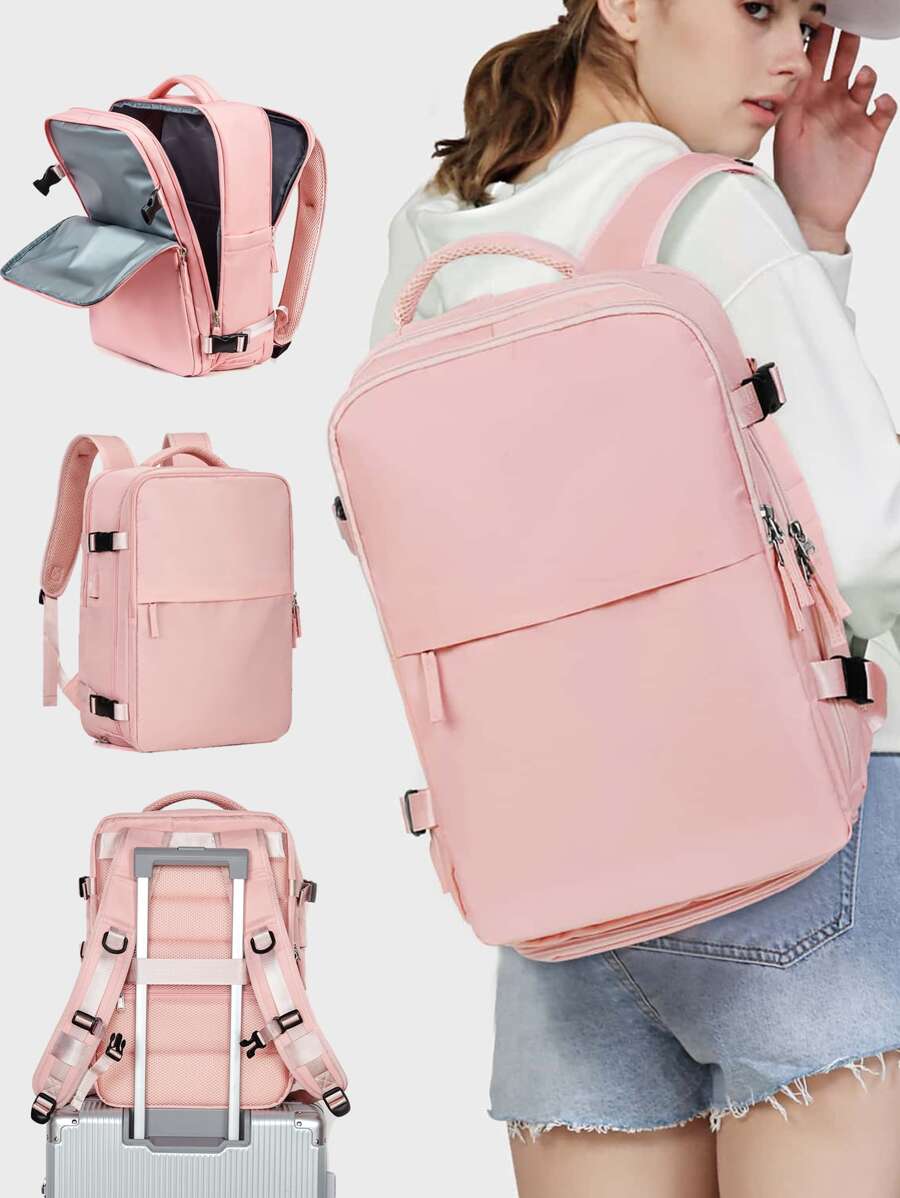 Mochila con hebilla - Rosa - Ver 1