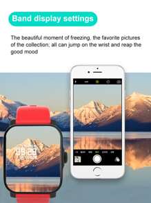 Reloj Inteligente Dt12, Función, Rojo - Rojo - Ver 4