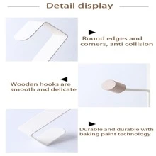 1 móc cửa bằng thép cacbon có 2 móc, không cần khoan, dùng để treo quần áo, mũ, chìa khóa hoặc túi xách phía sau cửa, đồ trang trí, trang trí lễ hội, trang trí phòng, trang trí nhà, trang trí phòng ngủ, quần âu, giày dép, quần jean, bốt, váy, mùa xuân, tối giản, áo mùa hè - trắng - Xem 7