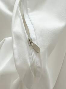 羽絨被套套裝 - 白色 - 查看 8