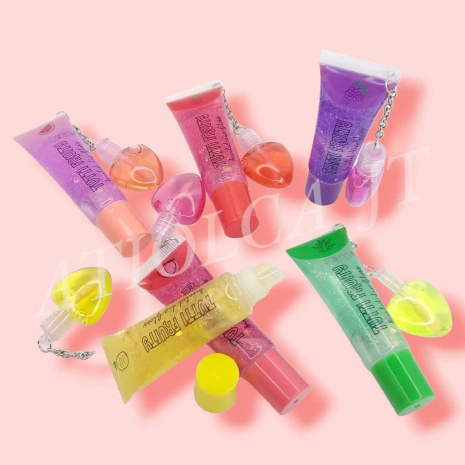 Gloss con llavero 1pz - transparente - Ver 1