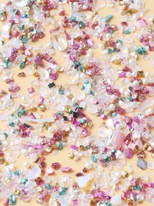 1包的碎礦物美甲飾品