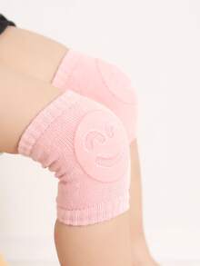 5對嬰兒幼兒爬行步行保護襪套裝,包括膝蓋護套、肘部護套和帶有笑臉圖案的襪子 - 彩色 - 查看 5