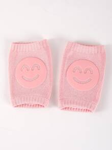 5對嬰兒幼兒爬行步行保護襪套裝,包括膝蓋護套、肘部護套和帶有笑臉圖案的襪子 - 彩色 - 查看 7
