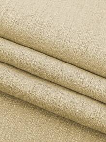 1入組透明簾幕,純色柔軟奢華現代簡約聚酯布窗簾,半透明、減弱光線、防紫外線,適用於臥室、客廳、陽台 - 咖啡棕 - 查看 9