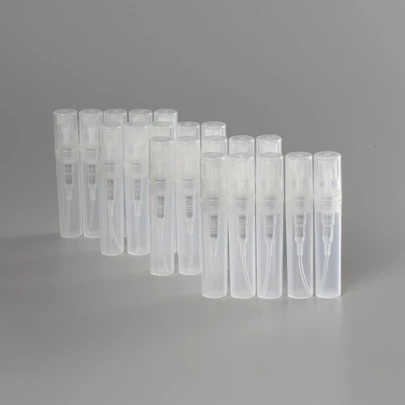 20 件 3ml 迷你塑料喷雾瓶，适用于香水/油/化妆品，旅行装化妆品可再填充容器，化妆品，便宜，房间装饰，梳妆台，旅行，卧室，化妆配件
