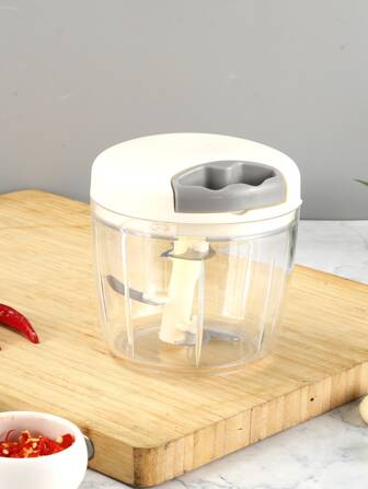 1 pieza mini de plástico Rebanador , clásico útil múltiples fines blanco Herramientas de cocina para casa